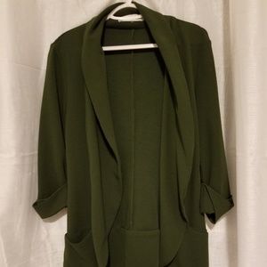 Green blazer